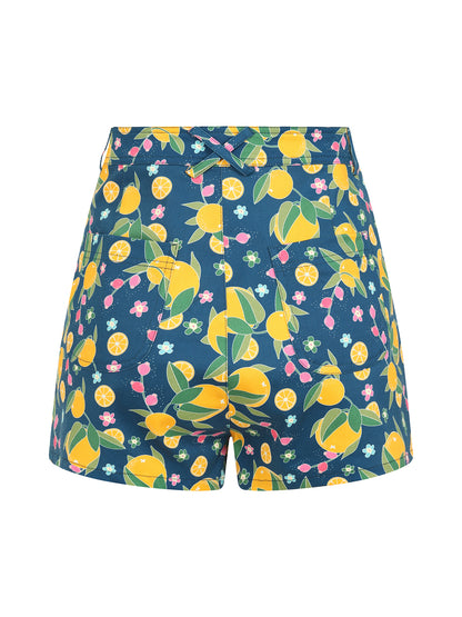 Madison Orange Bloom Shorts