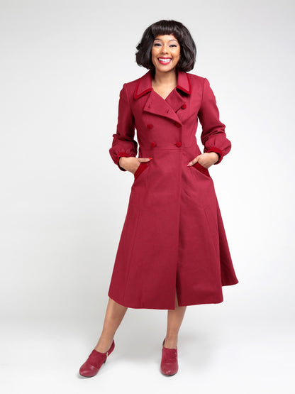 Marisol Coat Red