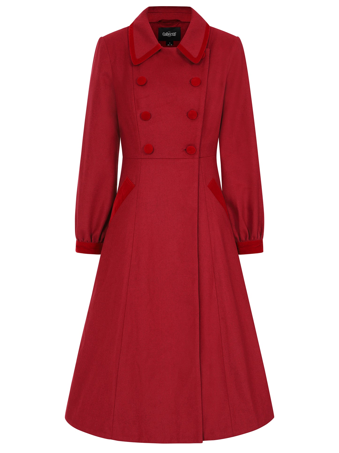 Marisol Coat Red