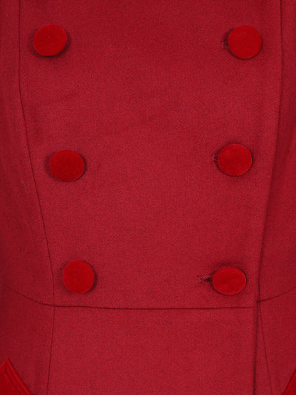 Marisol Coat Red