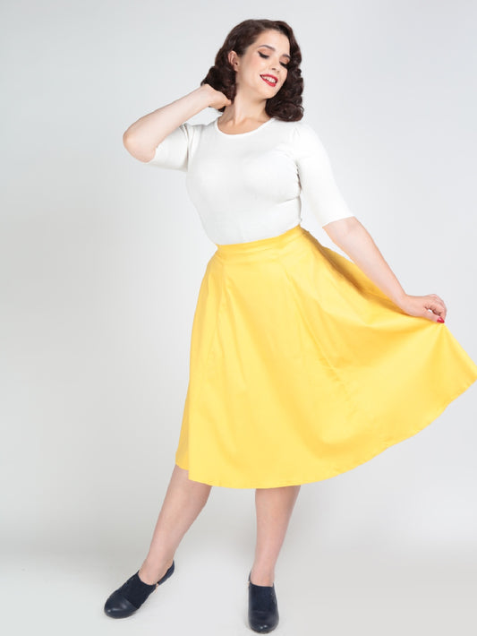 Matilde Classic Cotton Swing Skirt