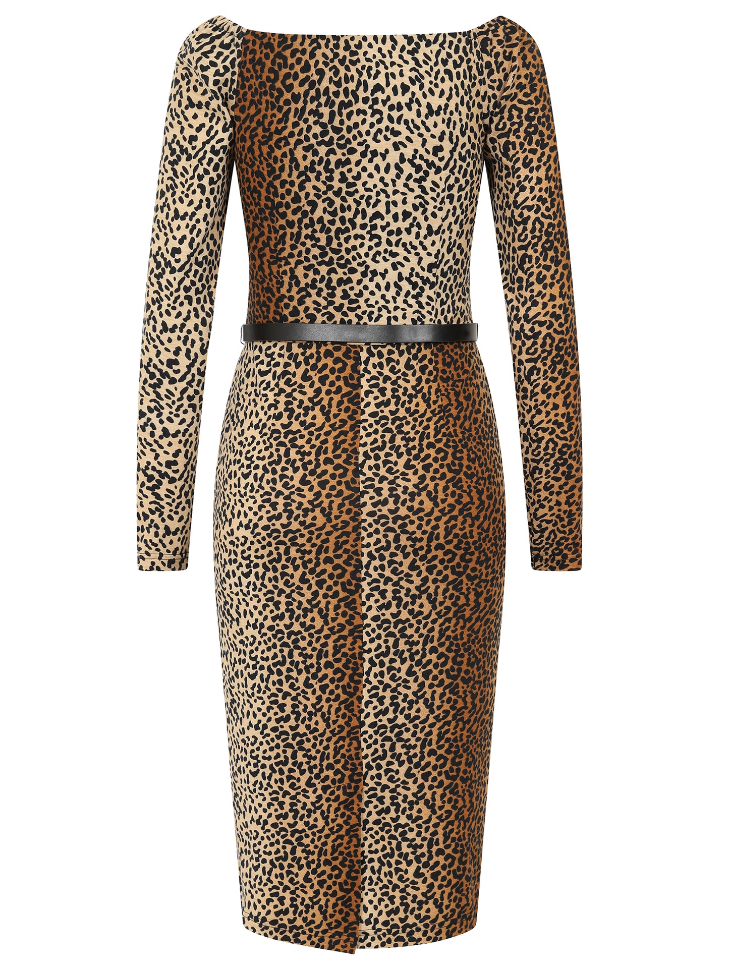 Meg Leopard Pencil Dress