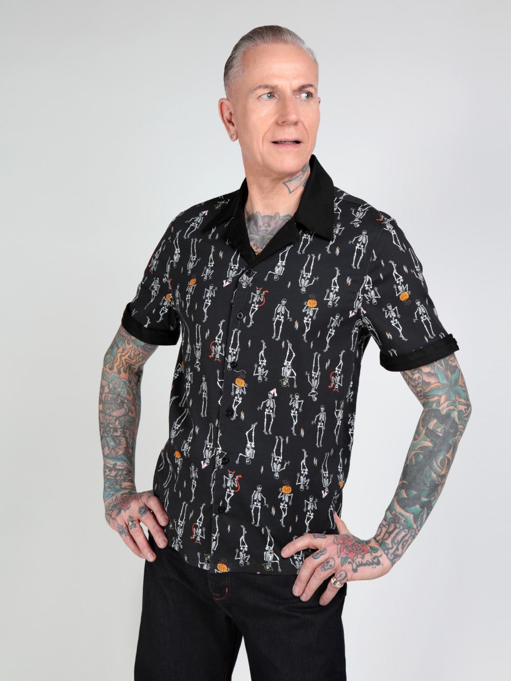 Oliver Skeleton Boo-gie Shirt