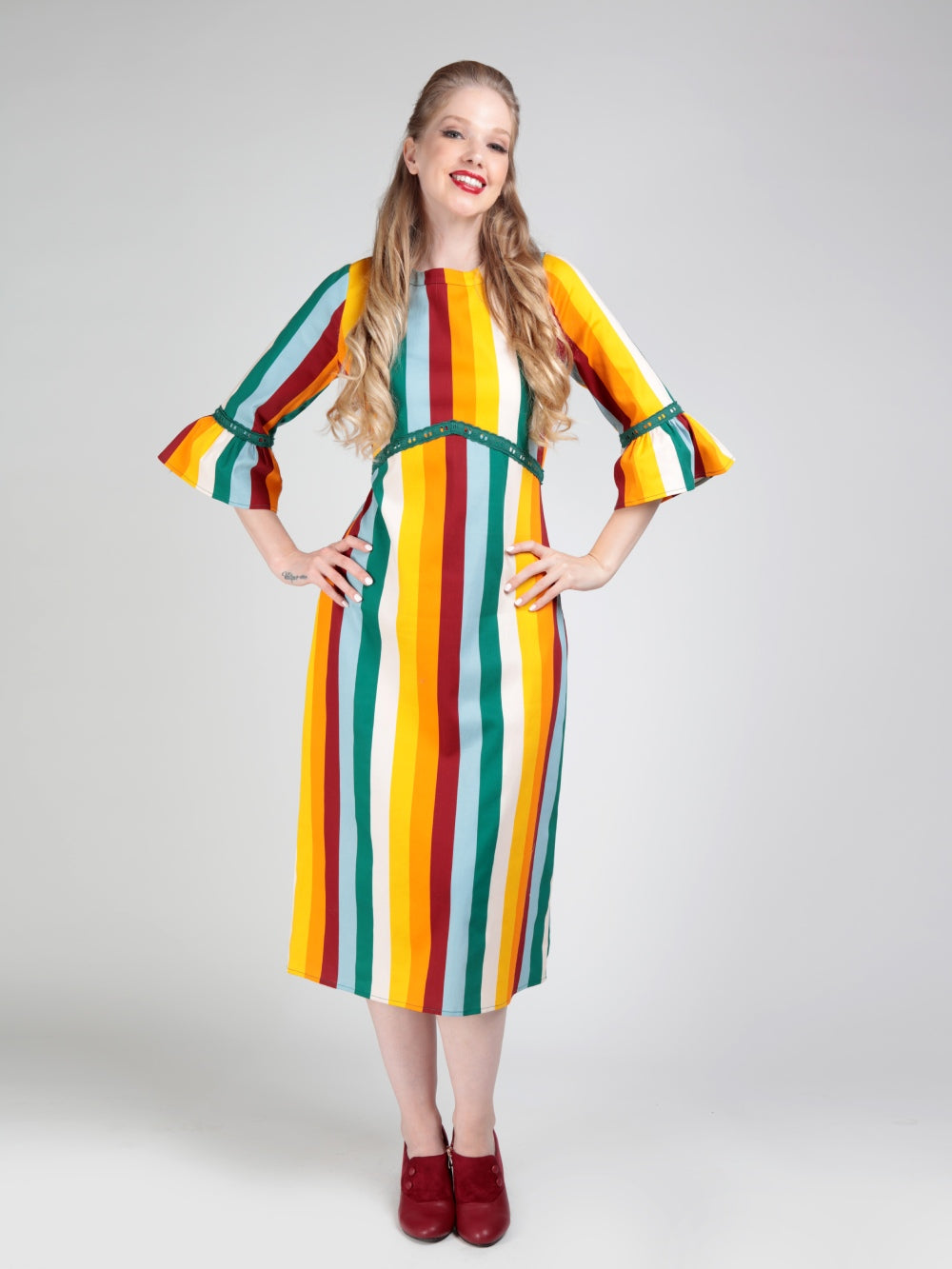 Poppy Woodland Rainbow Dress