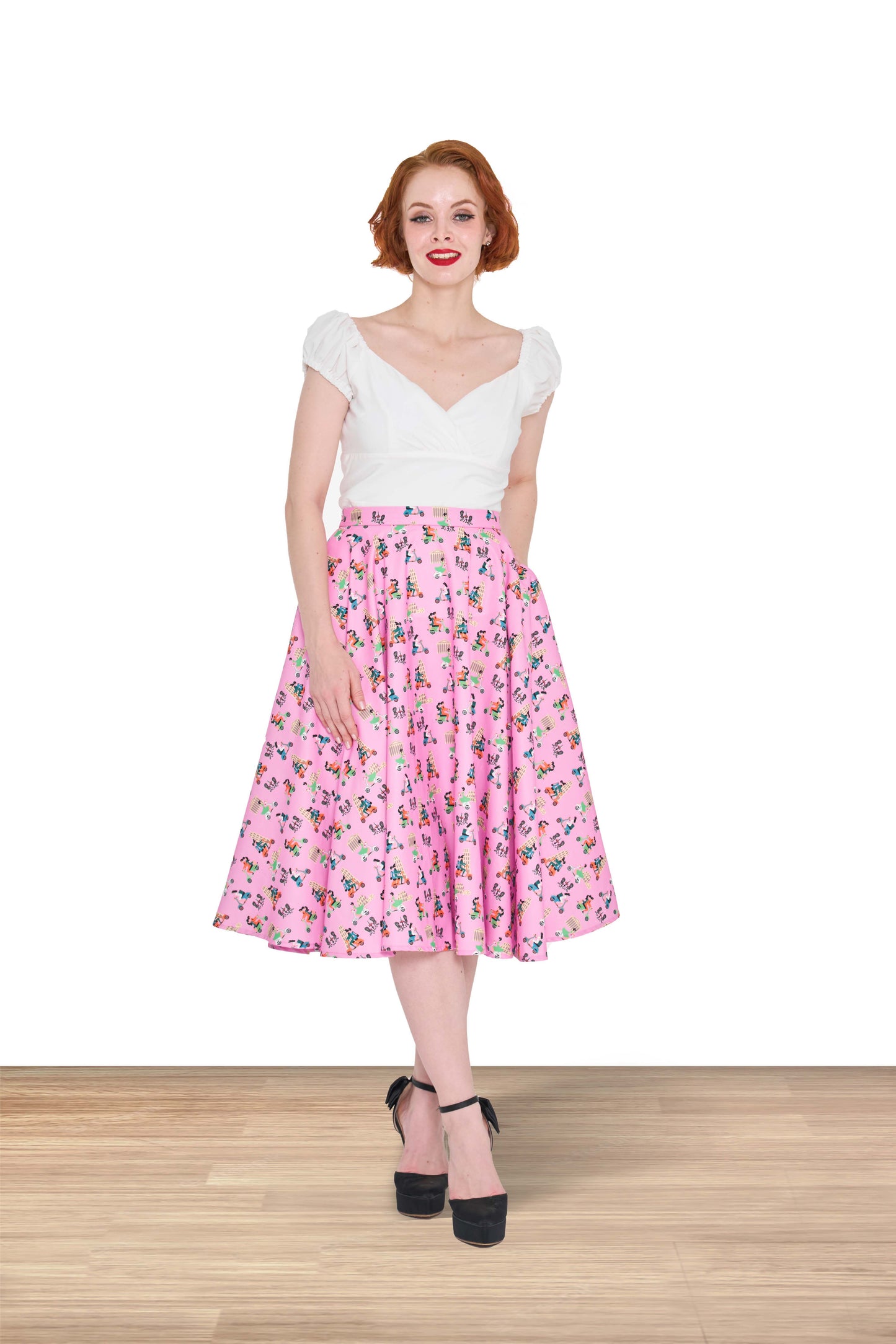 Peggy Sue Italian Scooter Skirt