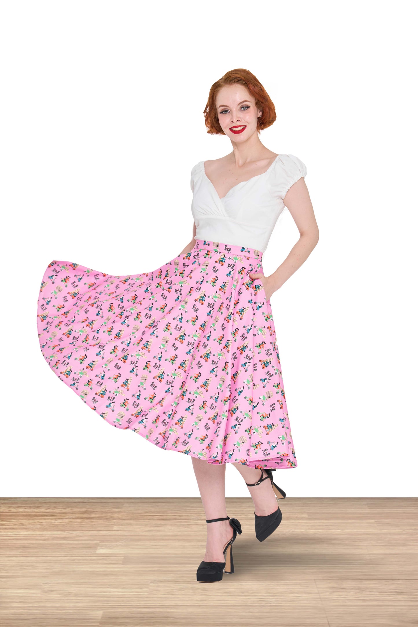 Peggy Sue Italian Scooter Skirt