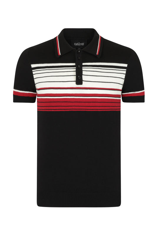 Peru Striped Polo Shirt