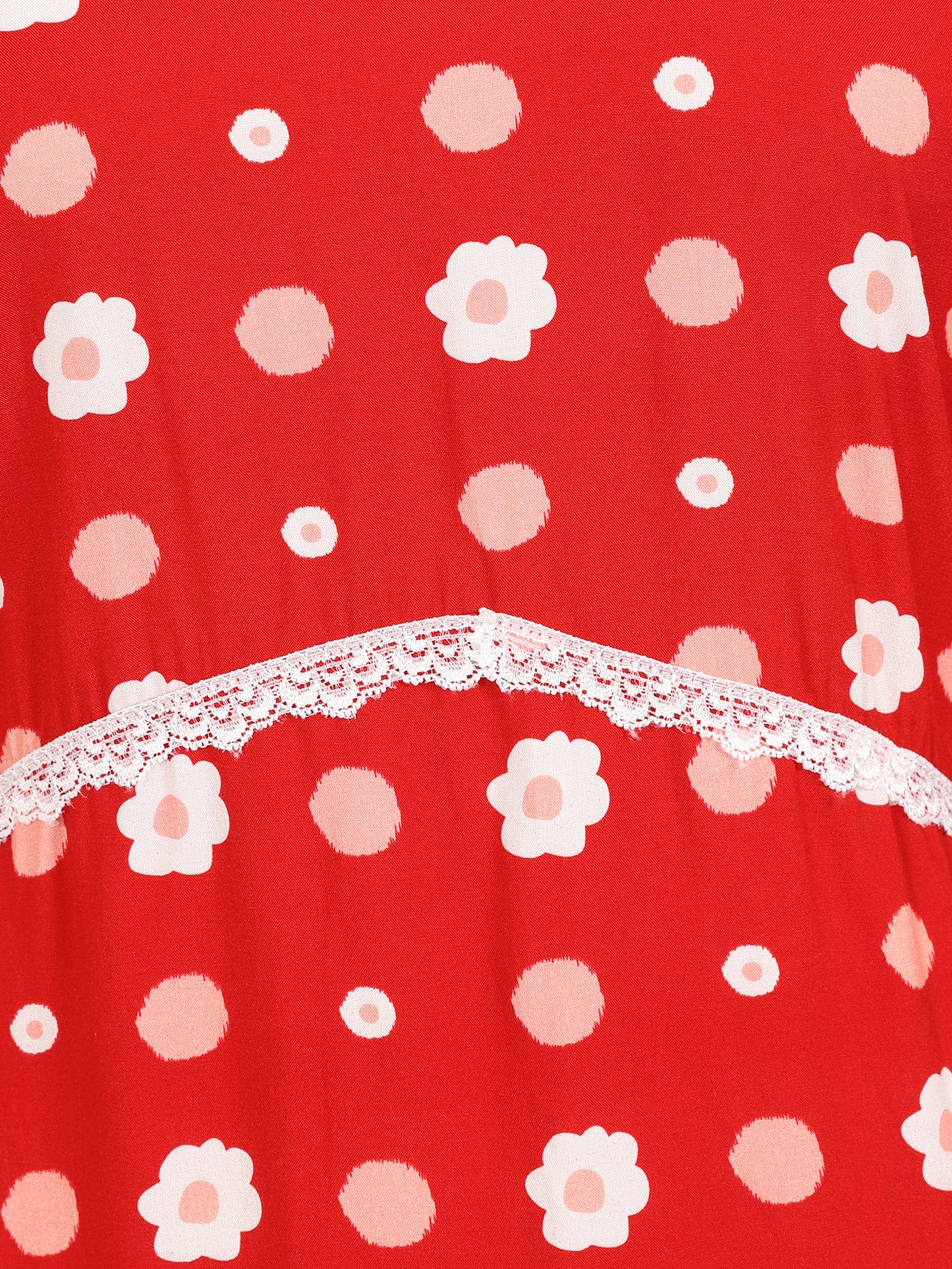 Poppy Polka Floral Dress