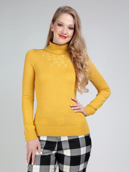 Quincy Turtleneck Knitted Top