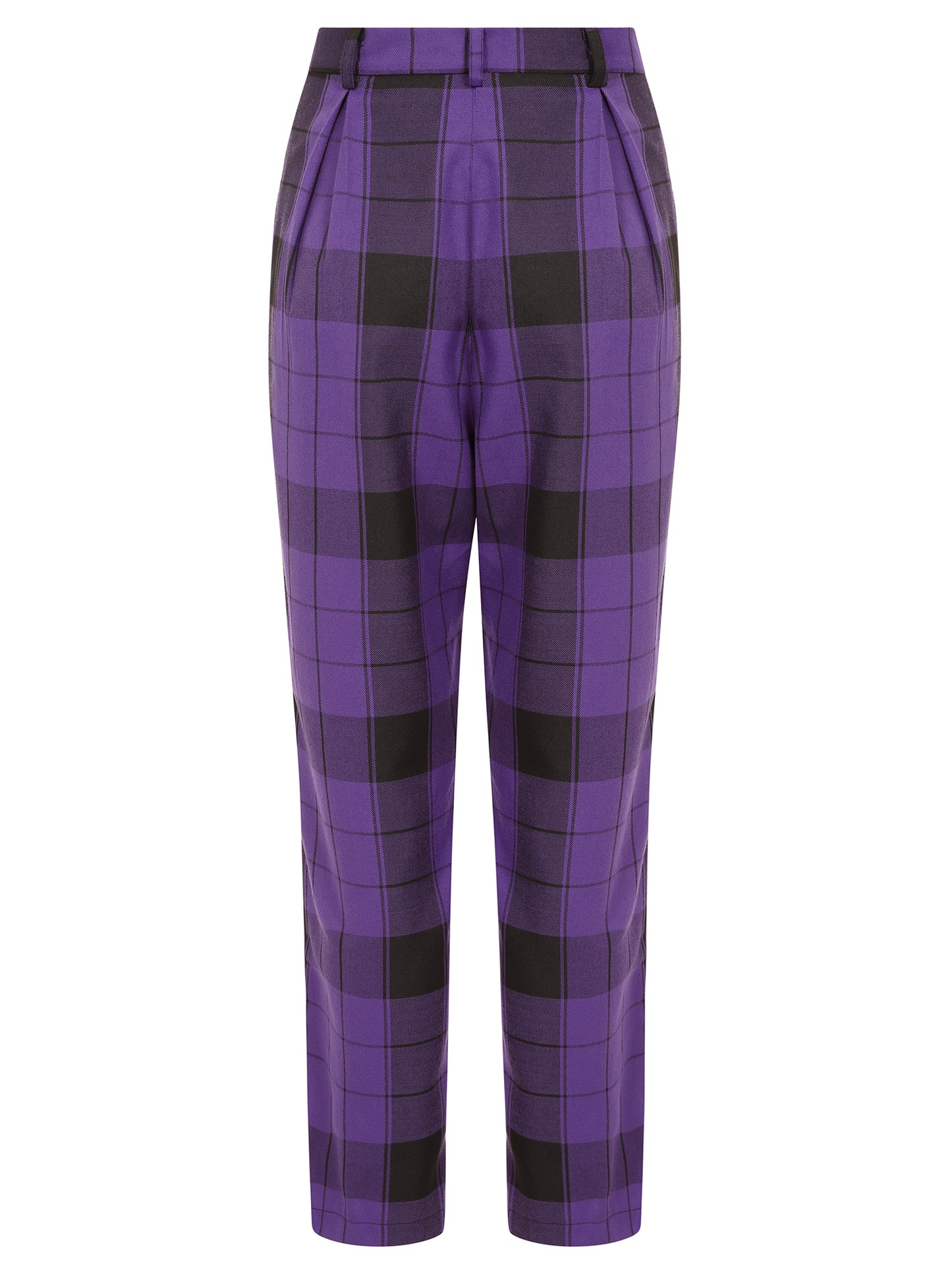 Rada Violet Check Trousers