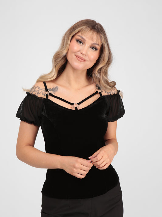 Remi Velvet Top