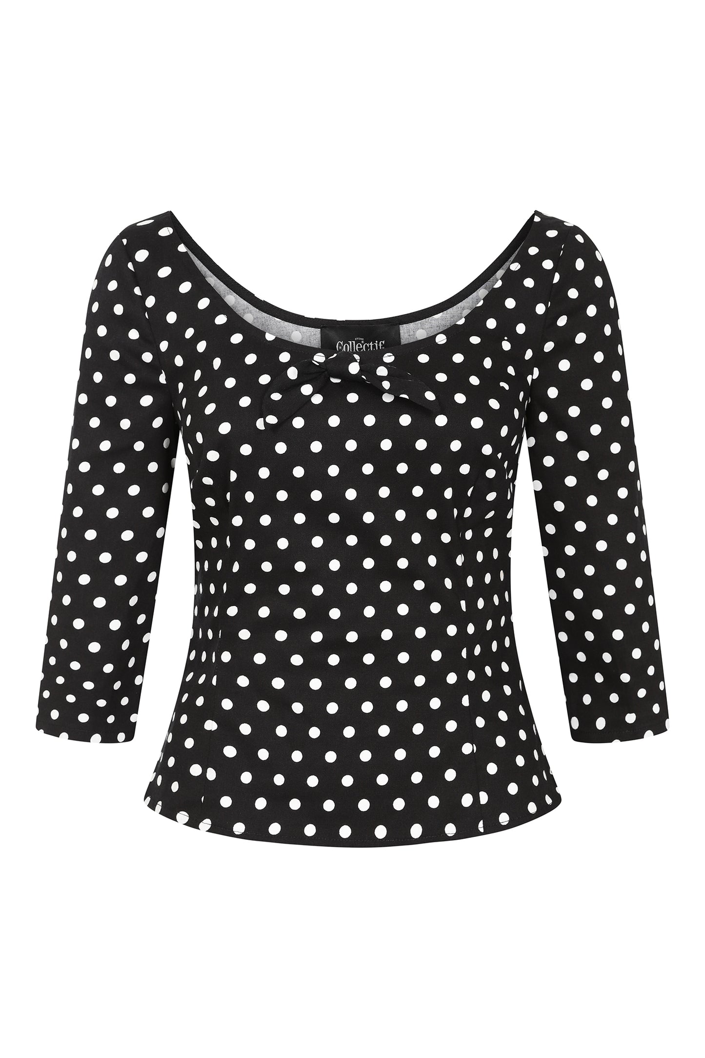 Suzy Polka Top