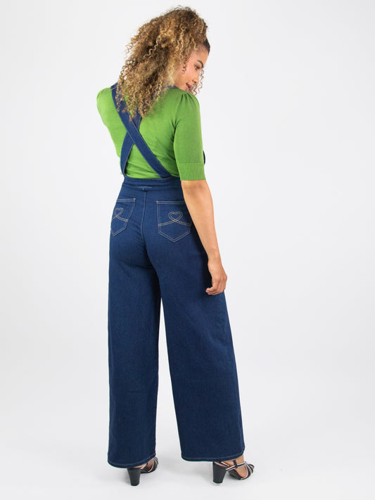 Thelma Denim Dungarees