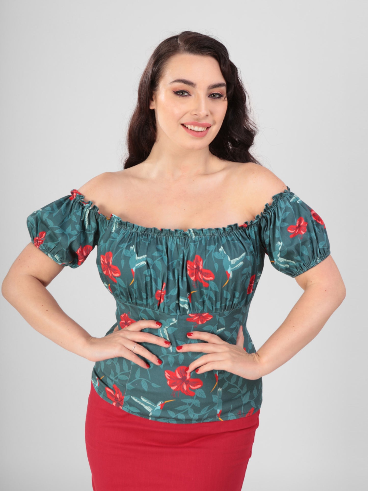 Viviana Hummingbird Eden Top