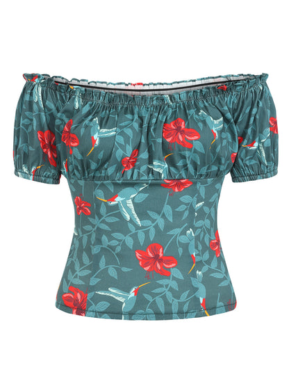 Viviana Hummingbird Eden Top