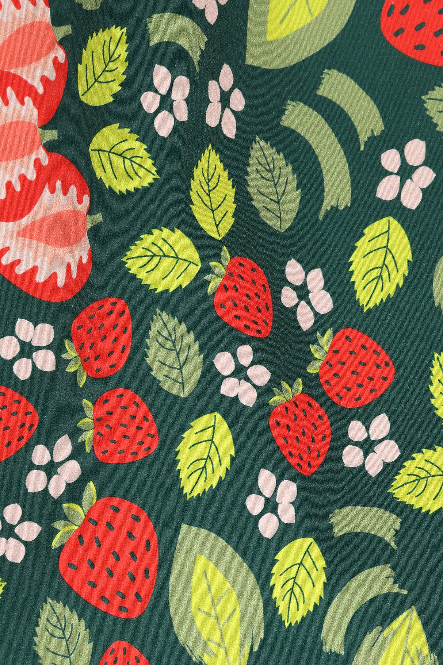 Waverly Strawberry Patch Swing Dress