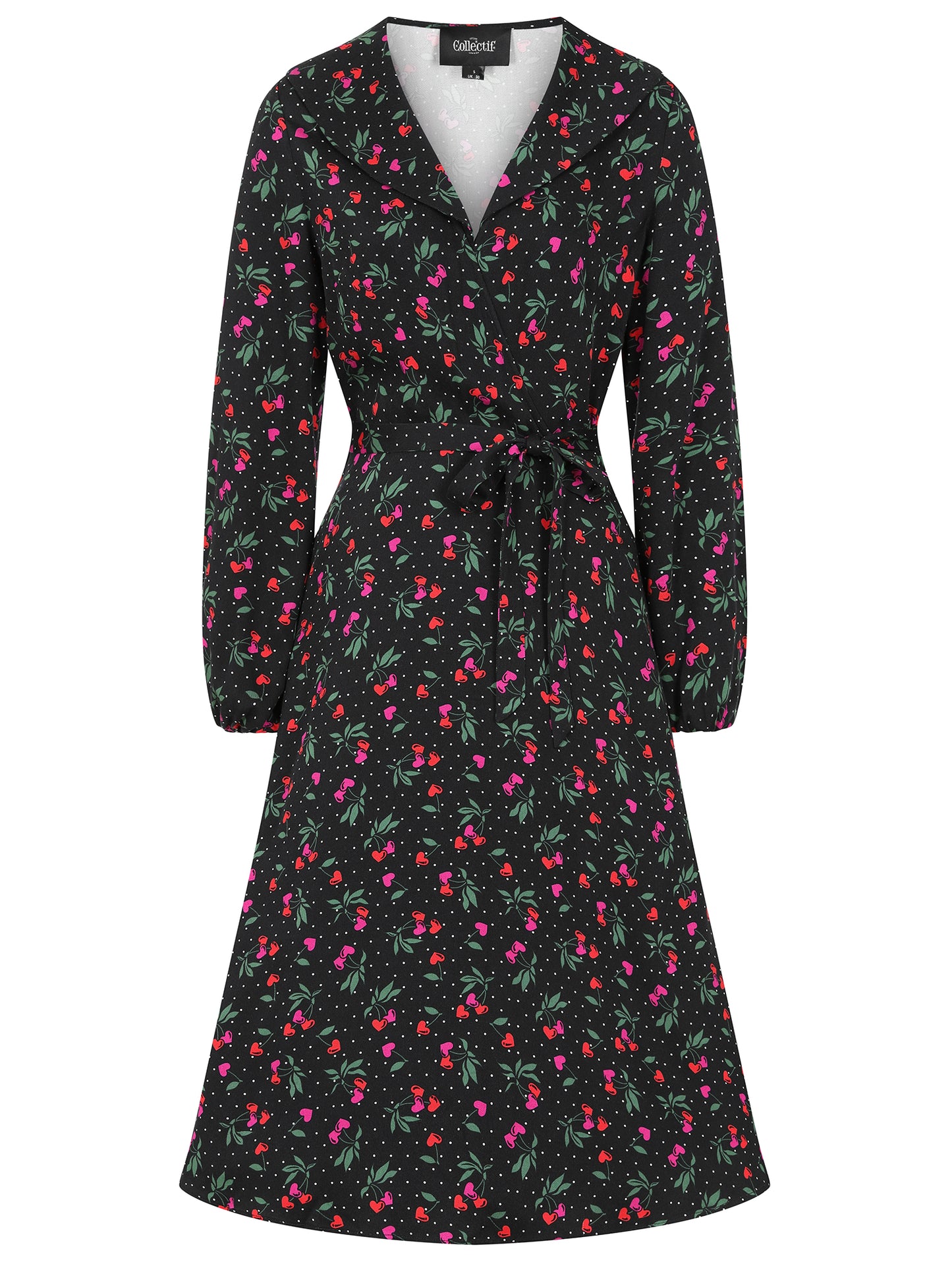 Yui Sweetheart Cherry Swing Dress