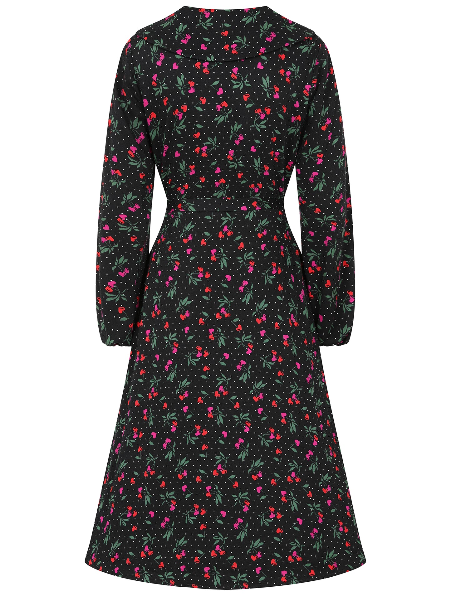 Yui Sweetheart Cherry Swing Dress