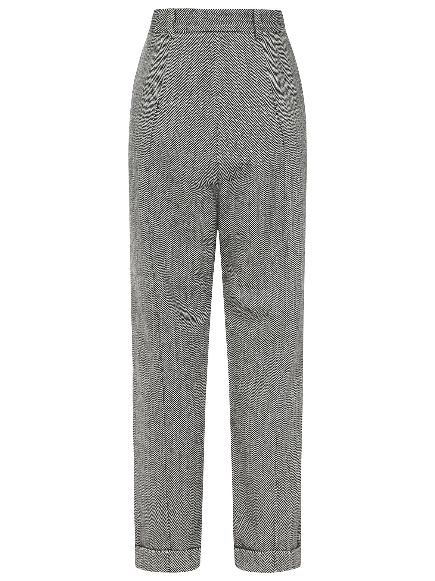 Zuri Herringbone Trousers